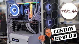 Cosair 570X RGB Case PC Rebuild [3700X, X570, RTX 2070] (raw - time lapse)