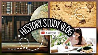 HISTORY STUDY VLOG| STUDYTEOCITY |COLLAB W @STUDYWITHSMILEY