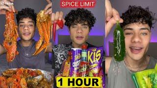 Ramizeinn TikTok Compilation | 1 HOUR of Ramizeinn Eating Spicy Food