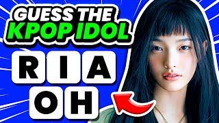 GUESS THE KPOP IDOL BY SCRAMBLED LETTERS  Name The Kpop Idol - KPOP QUIZ 2024