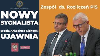 Nowy sygnalista - sędzia Arkadiusz Cichocki ujawnia - Zespół ds. Rozliczeń PiS | Roman Giertych