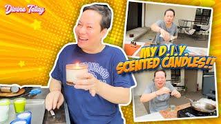 PANG BAWAS GASTOS DIN 'TO! MY D.I.Y. SCENTED CANDLES. | DIVINE TETAY