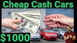 Where To Buy Cheap Cash Cars