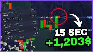 CRAZY 96% WIN RATE SETUP! | 15 SECONDS EASY Binary Options STRATEGY | Pocket Option