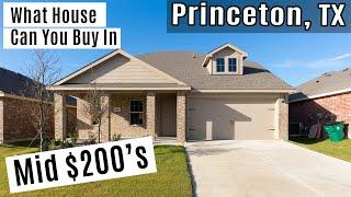 What House can you buy in Princeton, TX for mid $200's. Buy a Home in Princeton Texas