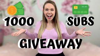 CLOSED | 1000 SUBSCRIBERS 50$ AMAZON GIFT CARD GIVEAWAY | KARYNA CAST