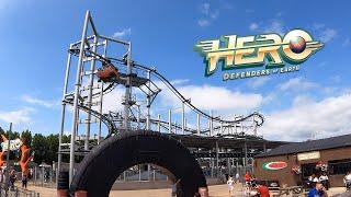 Hero [4K] On Ride POV - Flamingo Land