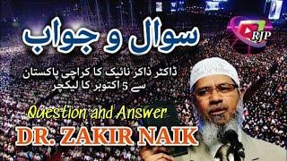 Dr Zakir Naik Karachi Pakistan Question and Answer 5 October 2024