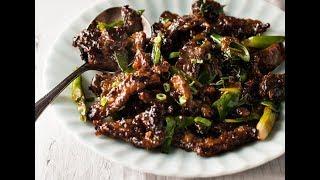 Crispy Sticky Mongolian Beef