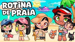 ROTINA DE PRAIA | AVATAR WORLD ROTINAS E HISTÓRIAS