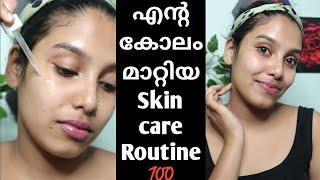 എന്റ കോലം മാറ്റിയ night skincare Routine / 1 minute Skincare routine / skincare shorts / glamyganga