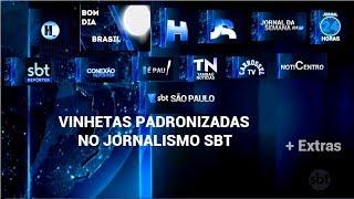 Programas/Jornais de TV padronizados no Jornalismo SBT 2017/2018 - Parte 2 (04/01/18)