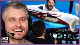 We Tried To Emergency Land A Plane In A Realistic Flight Simulator - H3 Show #78