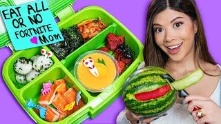 I made Tik Tok Food Art | Kids Bento Boxes