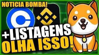 BABY DOGE URGENTE! GRANDE NOTICIA DEPOIS DA LISTAGEM NA BINANCE! NOVA VALORIZAÇÃO DA BABY DOGECOIN