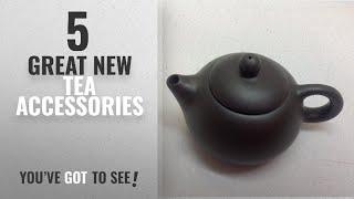 Top 10 Music City Tea Tea Accessories [2018]: Yixing Tea Pot with 6oz Capacity High Recommend Black