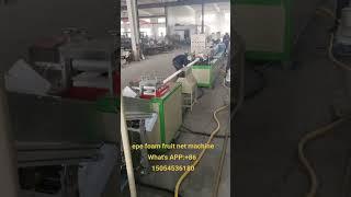 EPE foam machine /Fruit net machine /fruit net machine export