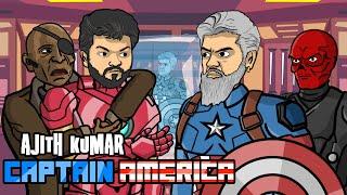 Ajith Kumar as Captain America » TSH [Ep.2] » thunivu trailer, Avengers , vijay, thunivu vs varisu