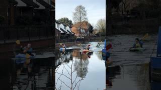 let's go kayaking ‍️in London #river #riverside #england