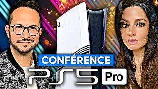 Conférence PS5 PRO  SONY présente sa NOUVELLE CONSOLE PLAYSTATION 5 PRO en DIRECT