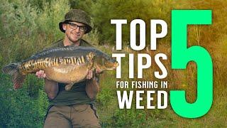 TOP 5 TIPS FOR FISHING IN WEED with Neil Spooner! Carp Fishing Knowhow! Mainline Baits Carp Fishing