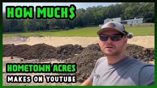 How Much Hometown Acres Get paid From YouTube