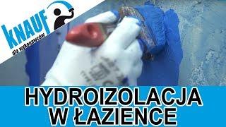 Jak wykonać izolację podłóg i ścian w łazience? Folia w płynie Hydro Flex | Knauf