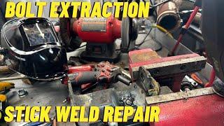 Broken Bolt! Motor Mount-Mount! LBZ Frame Off Restoration!