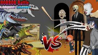 NEW Granny Vs Dinosaurs Animation -10 Horror Stories Animated (Compilation of Jan. 2020)