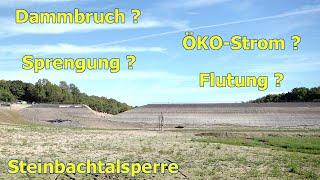 Theorien rund um die Rolle der Steinbachtalsperre in der Flutnacht am 14.07.2021