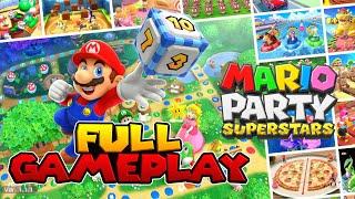 Mario Party Superstars Full Gameplay 3 Players Co-op 30 Turns