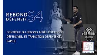 Rebond défensif S4 : contrôle du rebond après rotations défensives, et transition défense-jeu rapide