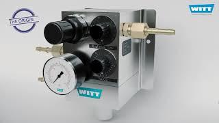 Very compact and economic gas mixers for 2 gases - WITT MM-Flex