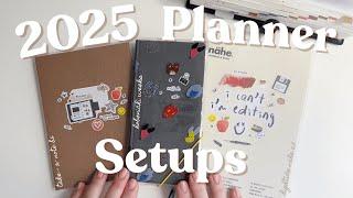 2025 Planners | Functional Planning With Take-A-Note B6, Hobonichi Weeks, & Hightide Nähe Weekly