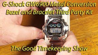 Casio G-Shock GW6900 Metal Conversion of the Bezel and Bracelet