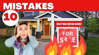 10 Mistakes to AVOID When Buying Your FIRST HOME in 2023