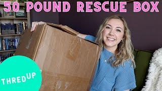 ThredUp 50 Pound Rescue Box ~Are These Boxes Still Worth Getting!?~