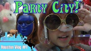 Party City! -Houston Vlog #1