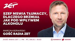 Marcin Kierwiński był pod wpływem? Szef MSWiA pojechał na badanie do szpitala