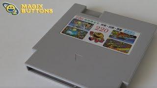 Pac-Man 220 Retro Game Collection NES Cartridge Review !