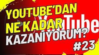 Youtube Para kazanma! YouTube'den Ne Kadar Para Kazanıyorum? (2025)