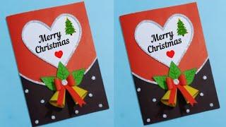 Christmas card/Christmas greetings/christmas card making/christmas greeting card simple/christmas