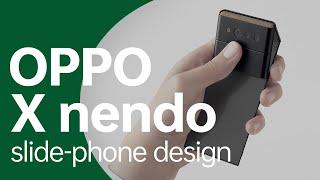 "slide-phone" Design | OPPO x nendo