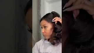 How to straighten natural hair without heat damage #tresstoimpress #hair #protectivestyles