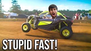 DRAG RACING MY NEW CAN-AM X3! Cody SWAMPED his RENEGADE!