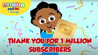 We Hit 1 Million Subscribers! Thank You for Learning and Growing with Us!   #childrenseducation