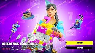 VOUS POUVEZ ENFIN LES RÉCUPÉRER !! (récompenses anniversaire Fortnite)