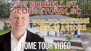 Top to Bottom Renovated Georgetown Home: 507 Sorrell St.