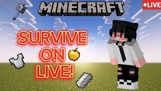  SURVIVE ON LIVE!|| Day-4 || #poppygamingyt