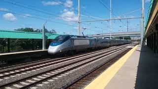 MrSamPlays Extras - Amtrak Acela Passing through Halethorpe Station